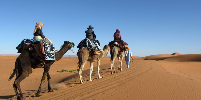 moroccan caravan